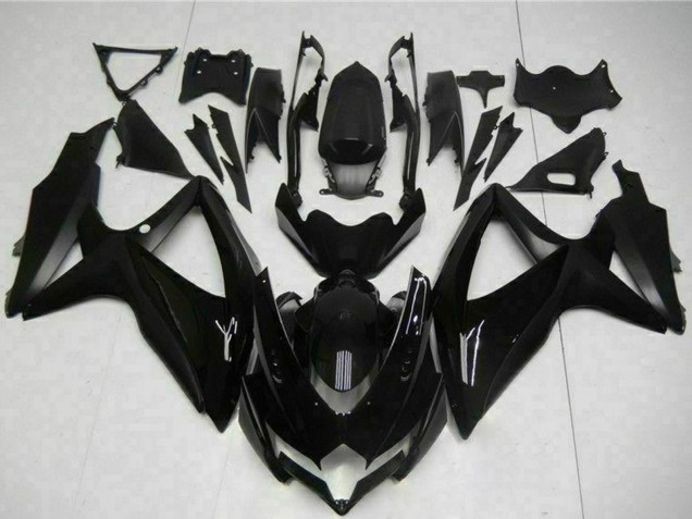 2008-2010 Glossy Black Matte Black Suzuki GSXR 600/750 Motorcycle Fairings Australia