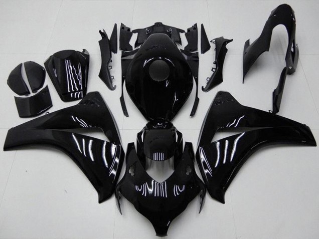 2008-2011 Glossy Black Honda CBR1000RR Motorcycle Fairing Kits Australia