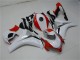 2008-2011 White Red Honda CBR1000RR Motorcycle Fairings Australia