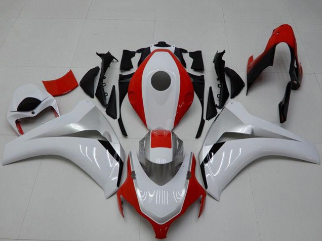 2008-2011 White Red Honda CBR1000RR Motorcycle Fairings Australia