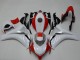 2008-2011 White Red Honda CBR1000RR Motorcycle Fairings Australia