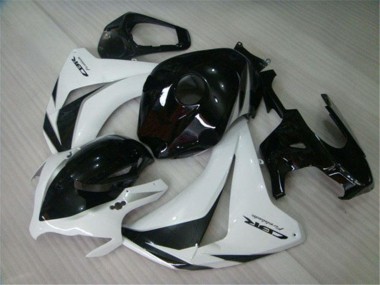 2008-2011 White Glossy Black Honda CBR1000RR Motorcycle Fairings Kits Australia