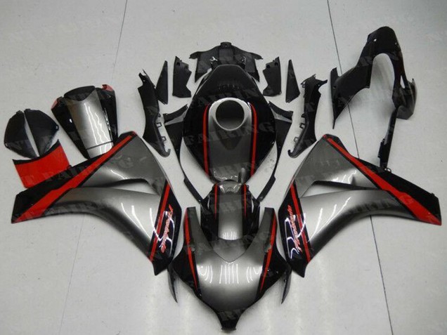 2008-2011 Grey Red Glossy Black Honda CBR1000RR Motorcycle Fairing Australia