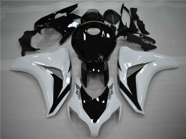 2008-2011 White Glossy Black Honda CBR1000RR Bike Fairings Australia