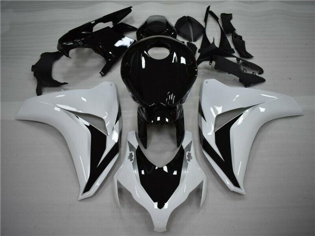 2008-2011 White Glossy Black Honda CBR1000RR Bike Fairings Australia