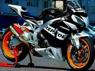 2008-2011 Silver White Glossy Black Repsol Honda CBR1000RR Motorcycle Fairings Australia