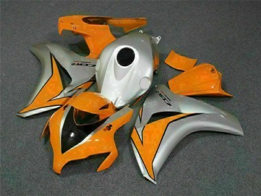 2008-2011 Silver Orange Honda CBR1000RR Motorcycle Fairings Australia