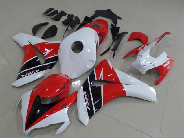 2008-2011 White Red Glossy Black Honda CBR1000RR Motorcycle Fairings Kits Australia