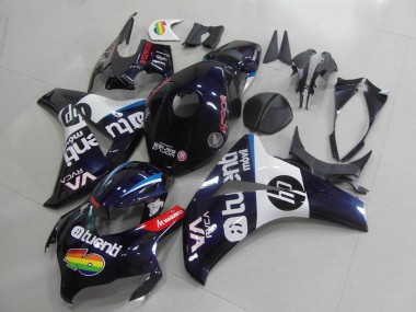 2008-2011 Dark Blue White Red Tuenli HP Honda CBR1000RR Motorcycle Fairings Australia