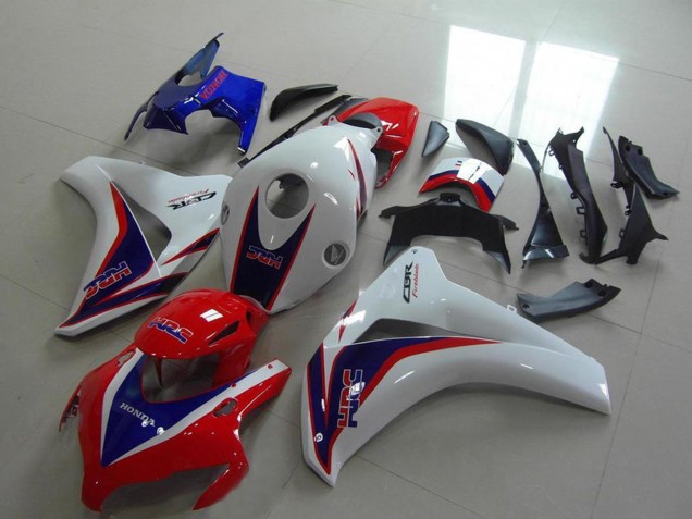 2008-2011 White Red Blue HRC Honda CBR1000RR Motorcycle Fairing Australia