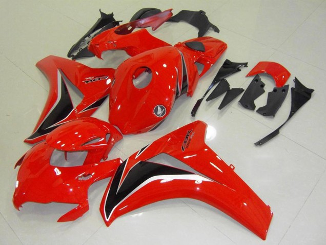 2008-2011 Red Glossy Black Honda CBR1000RR Motorcycle Fairings Kit Australia