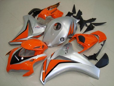 2008-2011 Silver Orange Glossy Black Honda CBR1000RR Motorcycle Fairings Australia