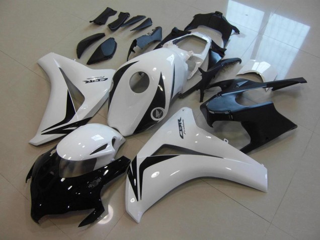 2008-2011 White Glossy Black Honda CBR1000RR Motorcycle Fairing Kits Australia