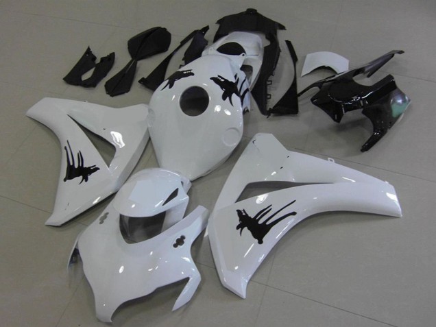 2008-2011 White Black with Special Decals Honda CBR1000RR Motorcycle Fairings Australia