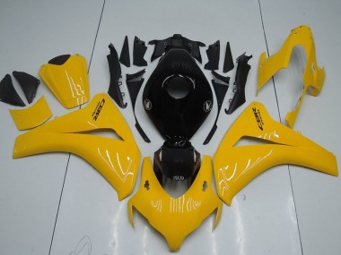 2008-2011 Yellow Glossy Black Honda CBR1000RR Motorcycle Fairing Kits Australia
