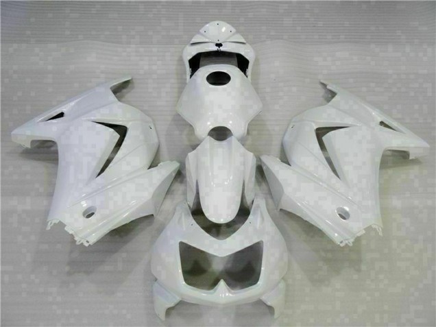 2008-2012 White Kawasaki EX250 Motorcycle Fairings Australia