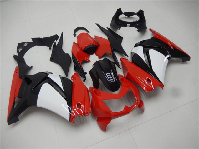 2008-2012 Red White Black Kawasaki EX250 Motorcycle Fairings Australia