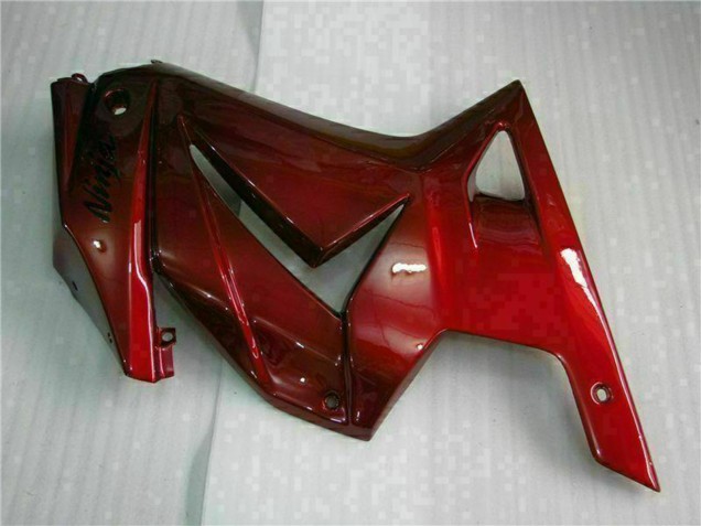 2008-2012 Maroon Red Kawasaki EX250 Motorcycle Fairings Australia
