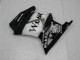 2008-2012 Glossy Black White West Kawasaki EX250 Motorcycle Fairings Australia