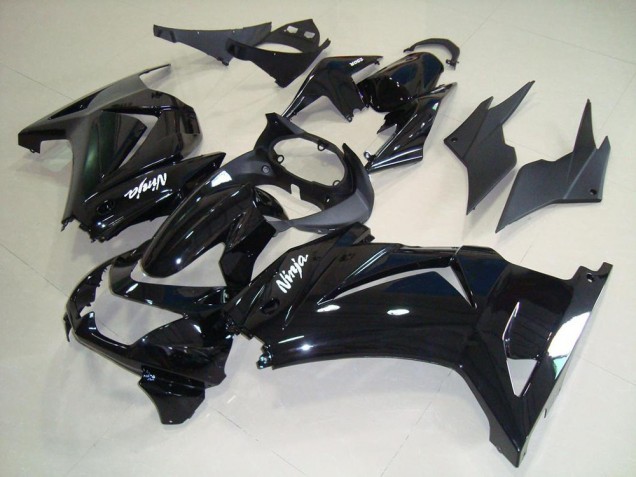 2008-2012 Glossy Black White Ninja Kawasaki ZX250R Motorcycle Fairings Australia