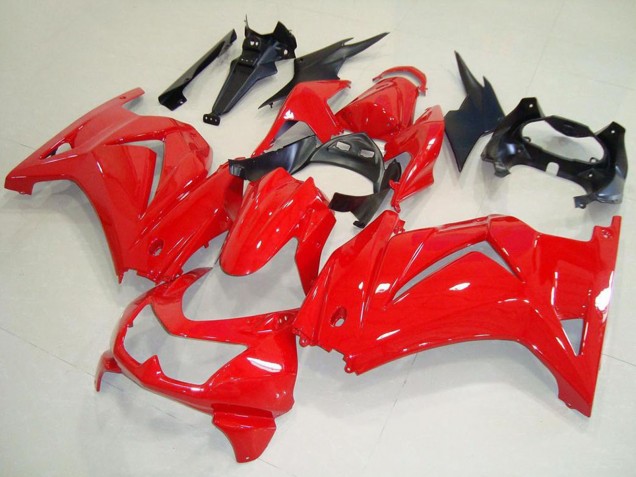 2008-2012 Red Black Kawasaki ZX250R Motorcycle Fairings Australia