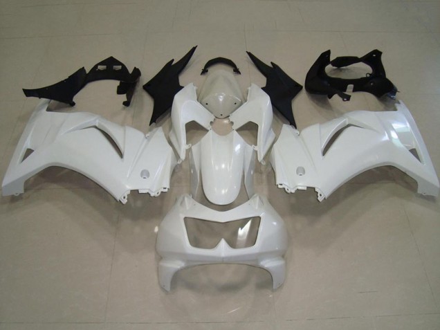 2008-2012 White Kawasaki ZX250R Motorcycle Fairings Australia