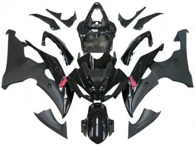 2008-2016 Glossy Black Matte Black Yamaha YZF R6 Motorcycle Fairing Australia