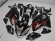 2008-2020 Glossy Black Red Suzuki GSXR 1300 Hayabusa Motorcycle Fairings Australia