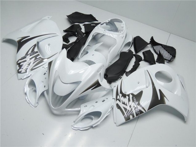 2008-2020 White Suzuki GSXR 1300 Hayabusa Motorcycle Fairings Australia