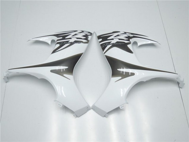 2008-2020 White Suzuki GSXR 1300 Hayabusa Motorcycle Fairings Australia