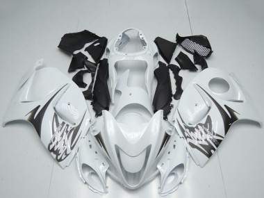 2008-2020 White Suzuki GSXR 1300 Hayabusa Motorcycle Fairings Australia
