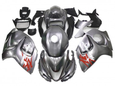 2008-2020 Silver Suzuki GSXR 1300 Hayabusa Motorcycle Fairings Australia