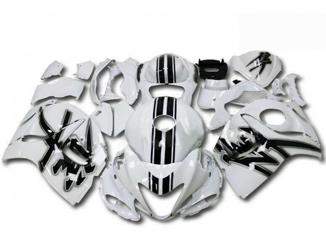 2008-2020 Pearl White Black Suzuki GSXR 1300 Hayabusa Motorcycle Fairings Australia
