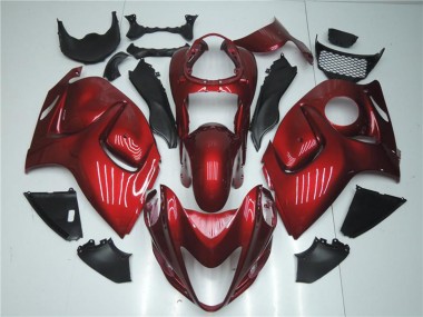 2008-2020 Candy Red Suzuki GSXR 1300 Hayabusa Motorcycle Fairings Australia