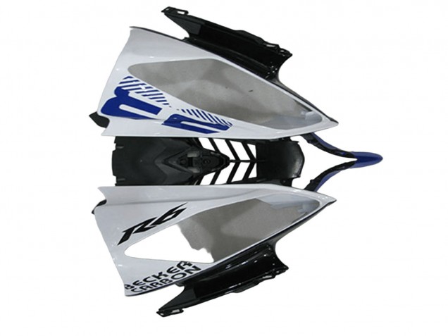 2008-2016 White Blue Matte Black Yamalube Yamaha YZF R6 Motorcycle Fairings Australia