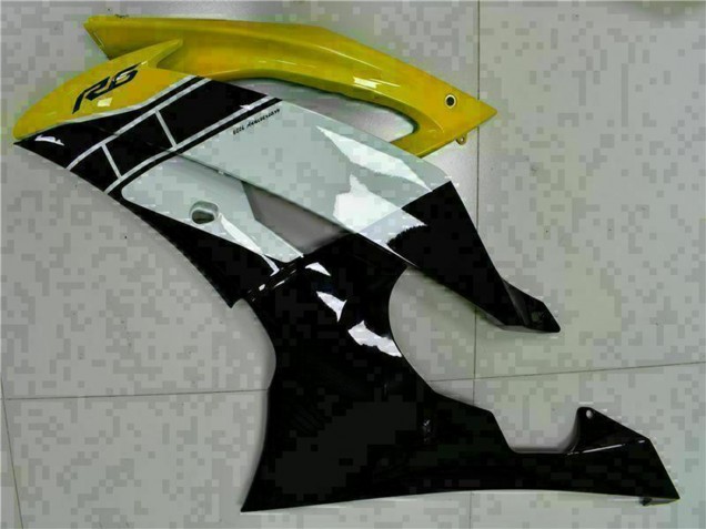 2008-2016 Yellow White Glossy Black Yamaha YZF R6 Motorcycle Fairings Australia