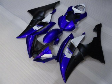 2008-2016 White Blue Matte Black Yamaha YZF R6 Motorcycle Fairings Australia