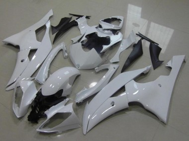 2008-2016 Glossy White Yamaha YZF R6 Motorcycle Fairing Australia