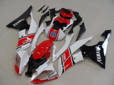 2008-2016 White Red Glossy Black Yamaha YZF R6 Bike Fairings Australia