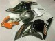 2009-2012 White Orange Glossy Black Honda CBR600RR Motorcycle Fairings Australia