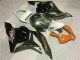 2009-2012 White Orange Glossy Black Honda CBR600RR Motorcycle Fairings Australia
