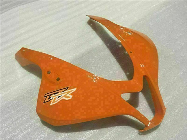 2009-2012 White Orange Glossy Black Honda CBR600RR Motorcycle Fairings Australia