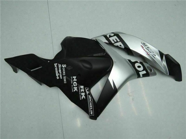 2009-2012 Silver Matte Black Repsol Honda CBR600RR Motorcycle Fairings Australia