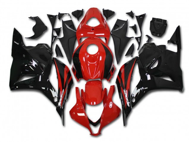 2009-2012 Red Glossy Black Honda CBR600RR Motorcycle Fairing Kits Australia