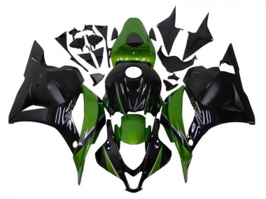 2009-2012 Black Green Honda CBR600RR Motorcycle Fairings Australia
