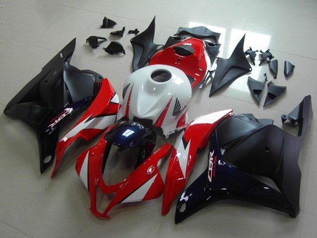 2009-2012 White Red Dark Blue Glossy Black Honda CBR600RR Motorcycle Fairings Australia