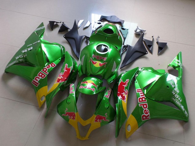 2009-2012 Green Yellow Red Bull Honda CBR600RR Motorcycle Fairings Australia