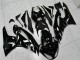2009-2012 Glossy Black White Ninja Kawasaki ZX6R Motorcycle Fairings Australia