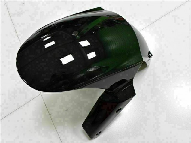 2009-2012 Glossy Black White Ninja Kawasaki ZX6R Motorcycle Fairings Australia