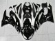 2009-2012 Glossy Black White Ninja Kawasaki ZX6R Motorcycle Fairings Australia
